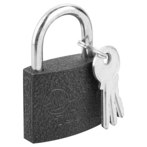 Kłódka 40 mm, 3 klucze, Top Tools 90U301