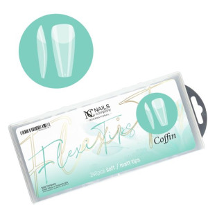 Nails Company Tipsy Żelowe Flexy Coffin