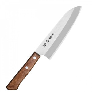 Kanetsune Shirogami#2 Nóż Santoku 16,5 cm