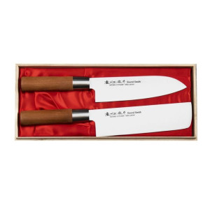 ST Masamune Zestaw nóż Santoku + Nakiri