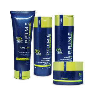 Prime Bio Tanix Home Care Zestaw Szampon Odżywka Krem Maska Nanoplastia