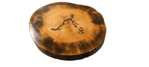 Blat żywiczny PDOB_174028_Z00 Żywica epoksydowa 49 cm x 49 cm x 5 cm Drewno