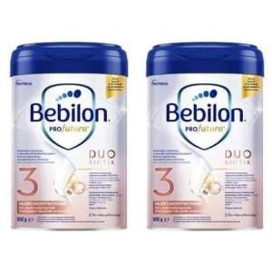 Bebilon Profutura Duo Biotik 3, mleko modyfikowane, po 1 roku, 800 g, 2 szt