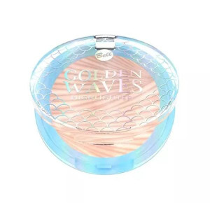 BELL GOLDEN WAVES HIGHLIGHTER, rozświtlacz do twarzy/ciała, 01 MERMAID GLAM