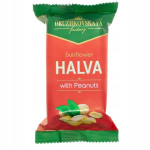 CHAŁWA SŁONECZNIKOWA z orzechami arachidowymi 200g