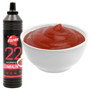 SOS PIKANTNY Z SAMBALEM ostry sos Fanex 1000g