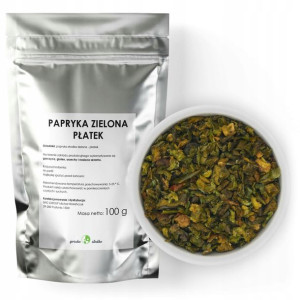 PAPRYKA ZIELONA PŁATEK papryka słodka 100g