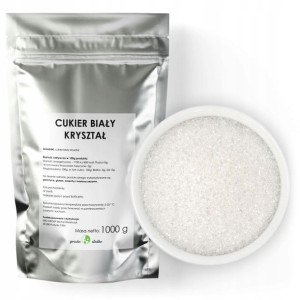 CUKIER BIAŁY KRYSZTAŁ cukier biały drobny 1kg