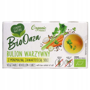 BULION WARZYWNY mało soli kostka rosołowa 60g