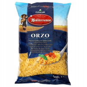 MAKARON ORZO makaron z semoliny Mediterranea 500g