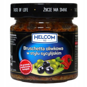 BRUSCHETTA OLIWKOWA w stylu sycylijskim sos 225ml