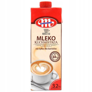 MLEKO DO KAWY Mlekovita mleko dla baristów 1L