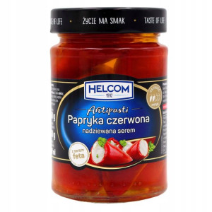 PAPRYKA CZERWONA nadziewana z serem feta Antipasti