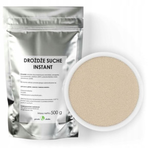 DROŻDŻE SUCHE INSTANT drożdże piekarskie 500g