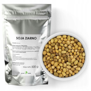 SOJA ZIARNO roślinne źródło białka 500g