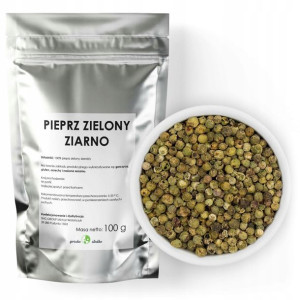 PIEPRZ ZIELONY ziarnisty aromatyczny 100g