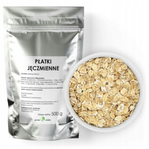 PŁATKI JĘCZMIENNE płatki śniadaniowe musli 500g