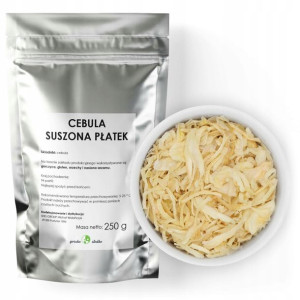 CEBULA PŁATEK suszone płatki cebuli 250g