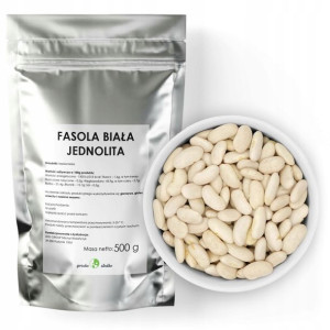 FASOLA BIAŁA jednolita fasolka nasiona 500g