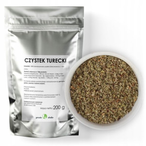 CZYSTEK TURECKI suszony liście naturalny 200g