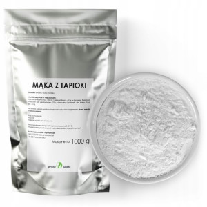 MĄKA Z TAPIOKI skrobia z manioku mąka maniok 1kg