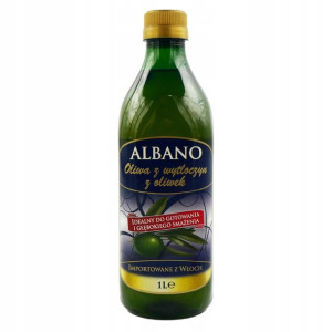 OLIWA ALBANO oliwa z wytłoczyn z oliwek 1000ml
