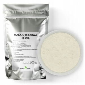 MĄKA ORKISZOWA JASNA wysoka jakość naturalna 500g