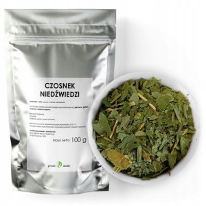 CZOSNEK NIEDŹWIEDZI suszony aromatyczny 100g
