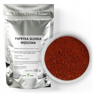 PAPRYKA SŁODKA WĘDZONA mielona hiszpańska 100g