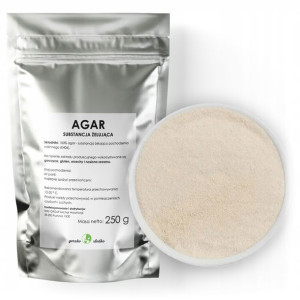 AGAR substancja żelująca żelatyna naturalna 250g