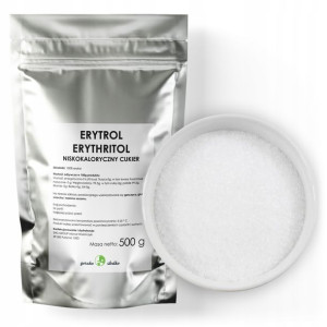 Erytrol Cukier Niskokaloryczny 500g Erytrytol