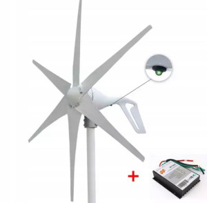 Turbina wiatrowa GENERATOR 6 ostrzy 400W 24V