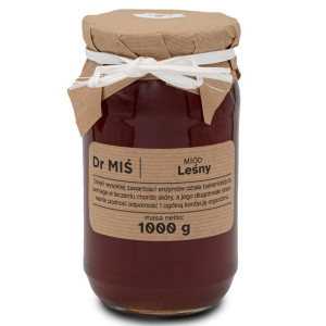 Miód Leśny 1 KG- Głóg, Malina, Dzika Róża!