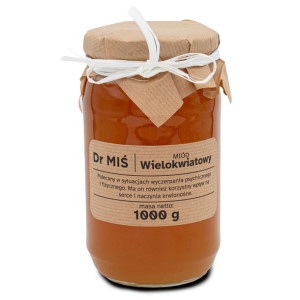 Miód Wielokwiatowy 1 KG- Świeży z Kujaw !