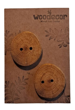 Woodecor Guziki Bukowe Premium 30 - 40 mm