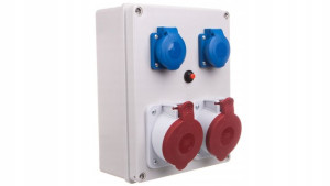 Rozdzielnica R-BOX 240 2x32A/5P 2x250V B.1099