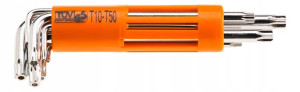 Klucze Torx długie T10-T50, 8 szt. NEO 09-524
