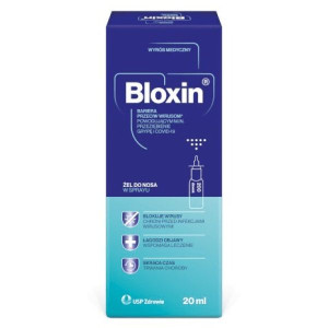 Bloxin, żel do nosa, spray, 20 ml