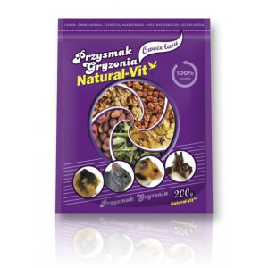 NATURAL VIT Przysmak owoce lasu dla gryzoni 200g