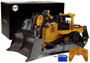 Spychacz Buldożer  Zdalnie Sterowany 2.4G 1:16 Huina Ruchoma Łyżka