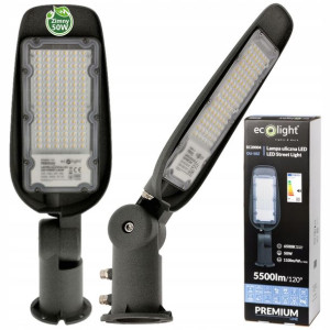 Lampa Uliczna LED 50W 230V LATARNIA REGULOWANA CW