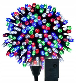 Lampki Choinkowe LED MULTICOLOR KOLOROWE 5m 230V