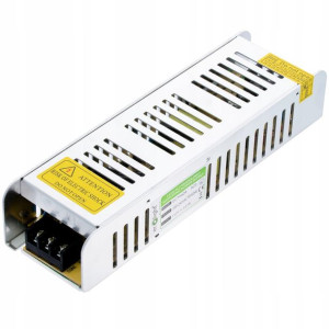 Zasilacz MONTAŻOWY do TAŚM LED SLIM 150W 12V 12,5A
