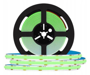 Taśma LED COB 60W IP20 zielona 5m