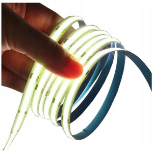 Taśma LED Neon COB 12V ZIELONA 1m Homogeniczna