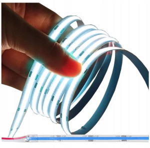 Taśma LED Neon COB 12V NIEBIESKA 1m Homogeniczna
