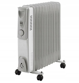 Grzejnik elektryczny olejowy 11 żeberek 2500W