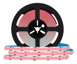 Taśma LED COB 12W IP20 czerwona ROLKA