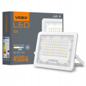 HALOGEN Naświetlacz LED 50W 4500LM IP65 BIAŁY
