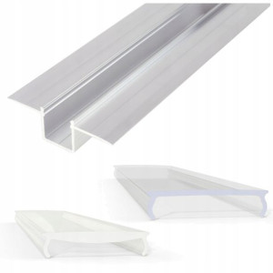 Profil aluminiowy LED do plyt gipsowych gk 2m